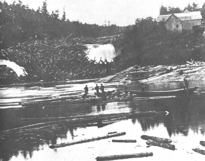 log jam at Rumford Falls mid-1870s.jpg